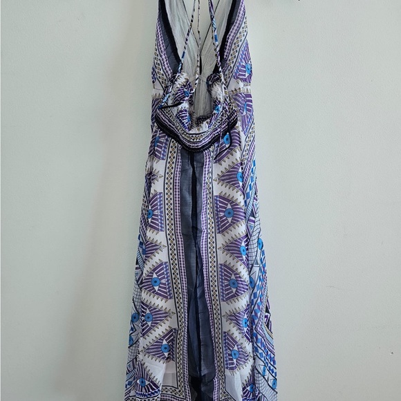 Long Bohemian Dress- beach coverup - Picture 5 of 6